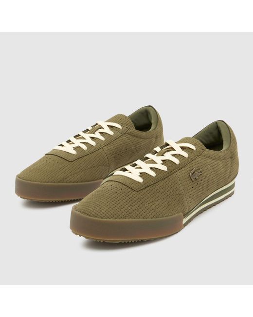 Lacoste Green Aura Trainers for men