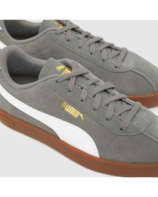 PUMA Gray Club Ii Era Trainers for men