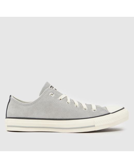 Converse White All Star Ox Trainers
