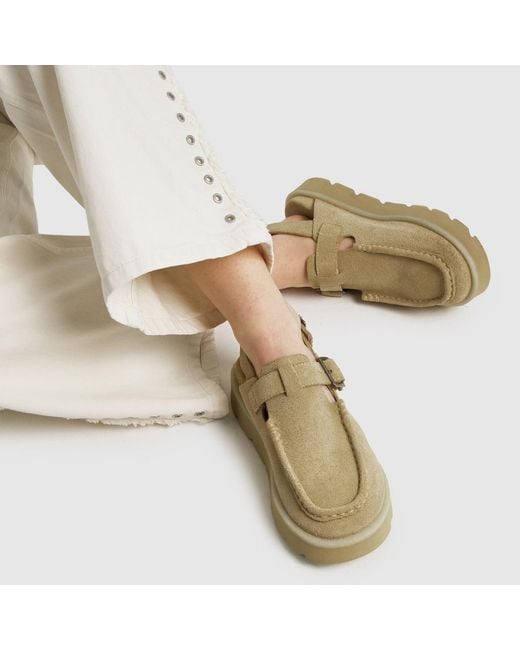 Clarks Natural Meare Easy Sandals