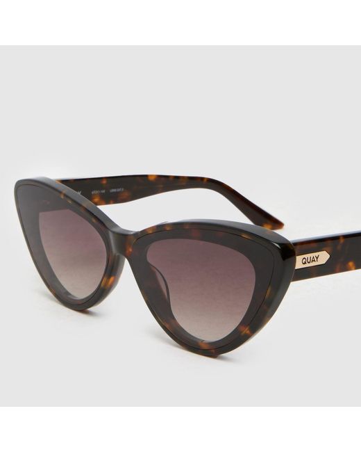 Quay Brown Tempted Sunglasses