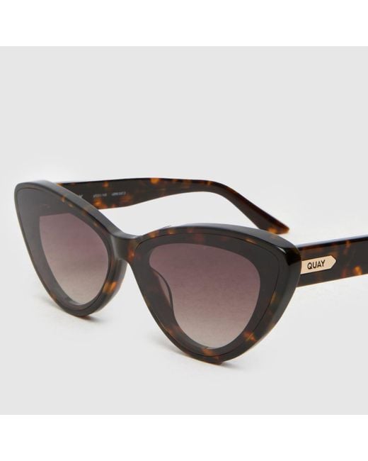 Quay Brown Tempted Sunglasses