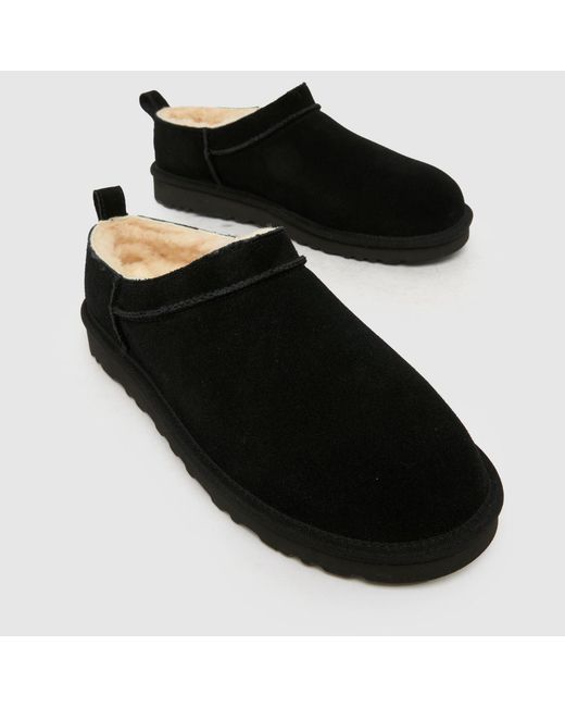 Ugg Black Classic Micro Boots for men