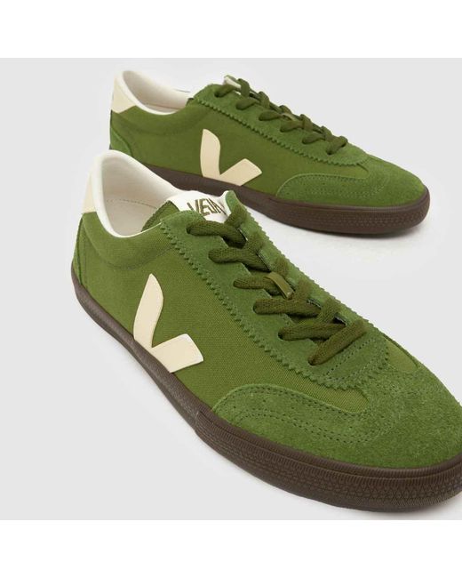 Veja Green Volley Trainers for men