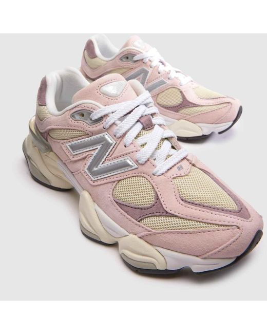 New Balance Pink 9060 Trainers