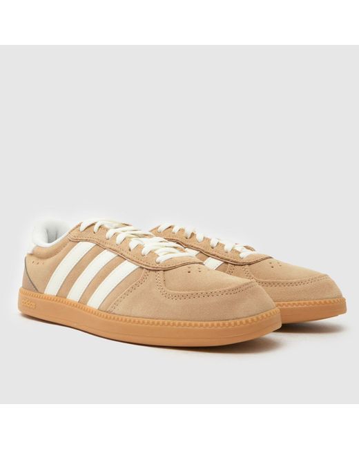 Adidas Natural Breaknet Sleek Trainers