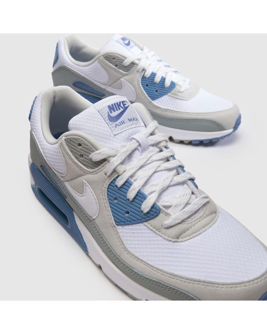 Nike Blue Air Max 90 Trainers for men