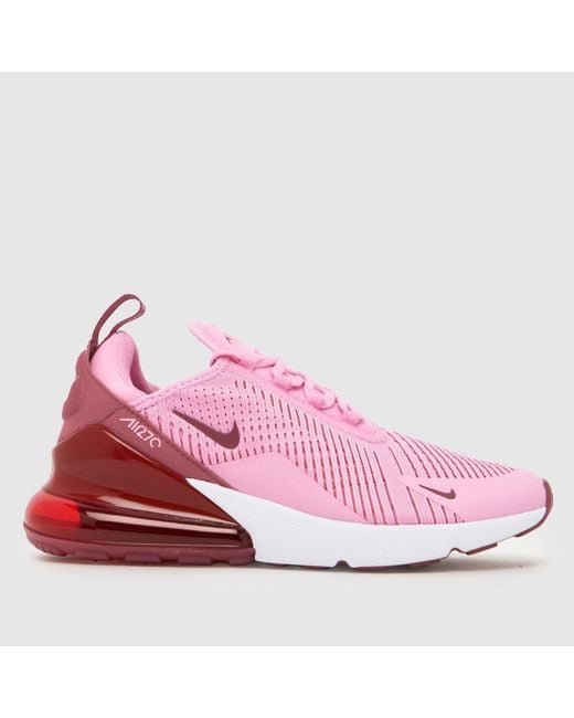 Nike Pink Air Max 270 Trainers