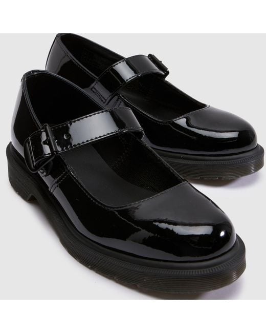 Dr. Martens Black Mary Jane Flats