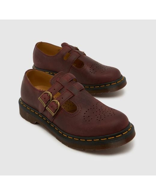 Dr. Martens Brown 8065 Mary Jane Flats