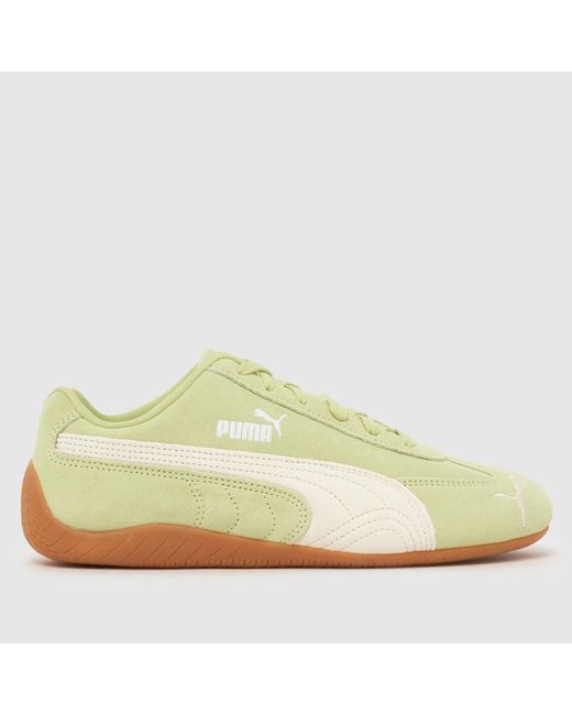 PUMA Yellow Speedcat Trainers
