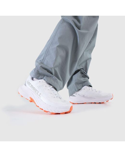 Merrell White Agility Peak 5 Trainers