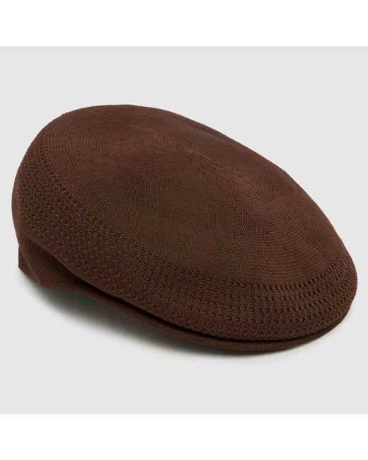 Kangol Brown Tropic 504 Flat Cap