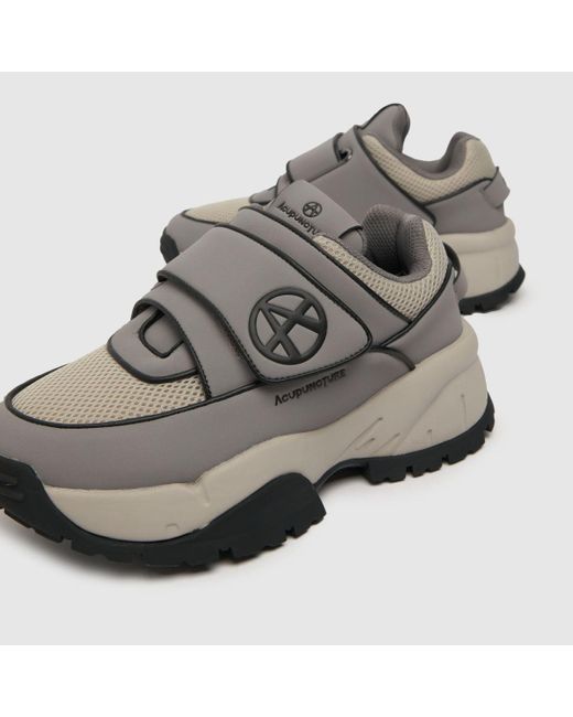 Acupuncture Beefer Trainers In Grey & Black in Grey | Lyst UK