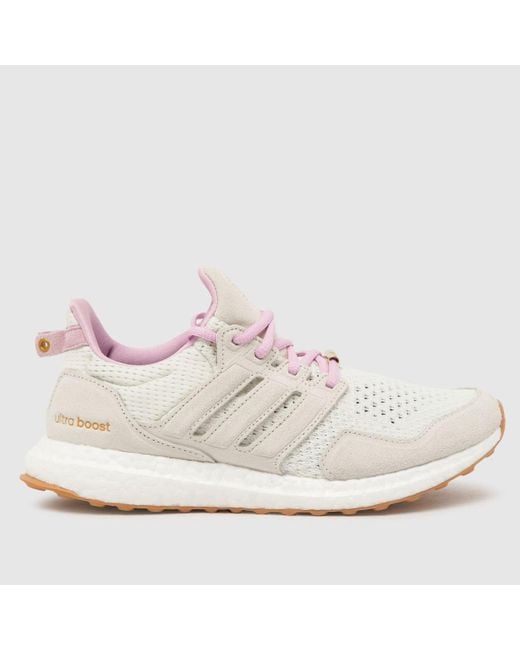 Adidas White Ultraboost 1.0 Trainers In