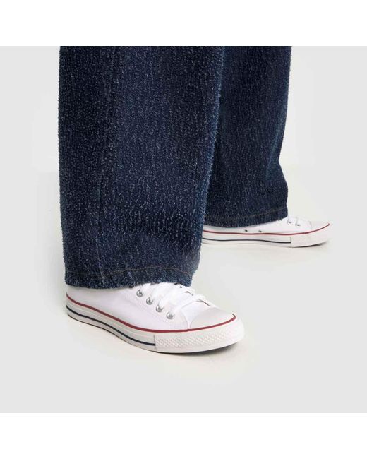 Converse White All Star Ox Trainers for men