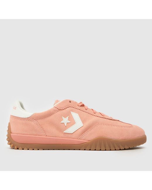 Converse Pink Run Star Trainers