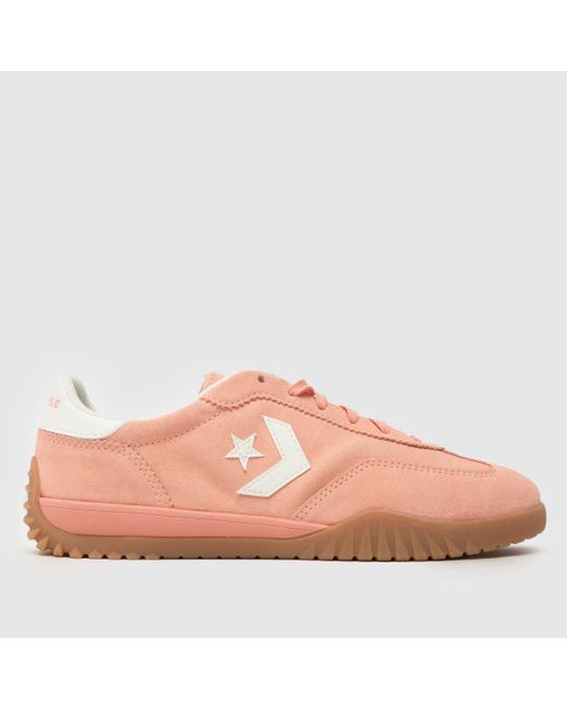 Converse Pink Run Star Trainers