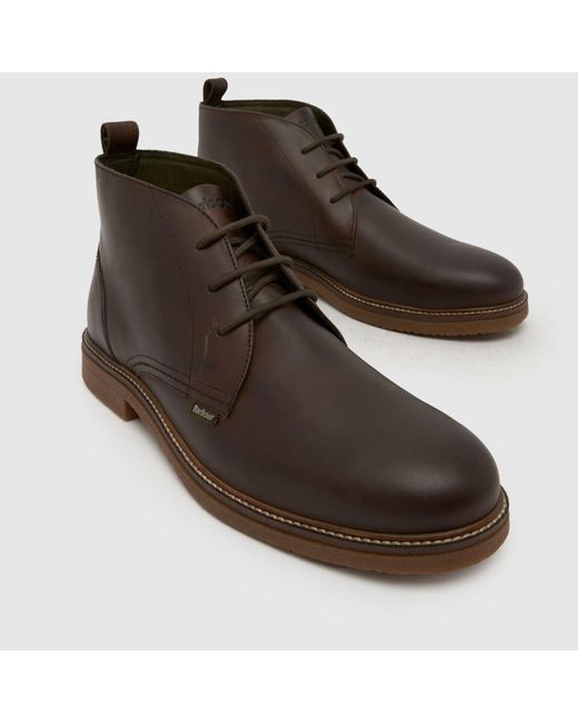 Barbour Brown Kirkstone Boots for men