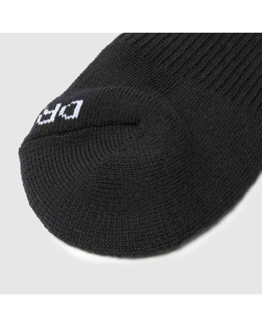 Nike Black Crew Socks 6 Pack