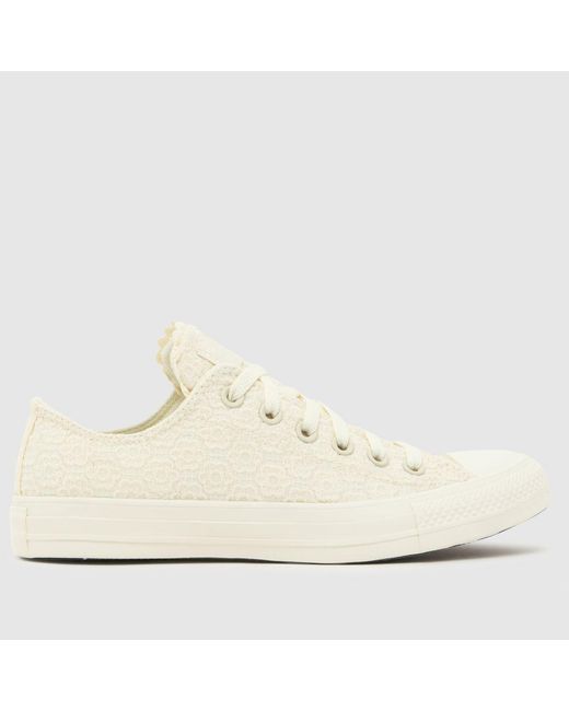 Converse White All Star Ox Trainers
