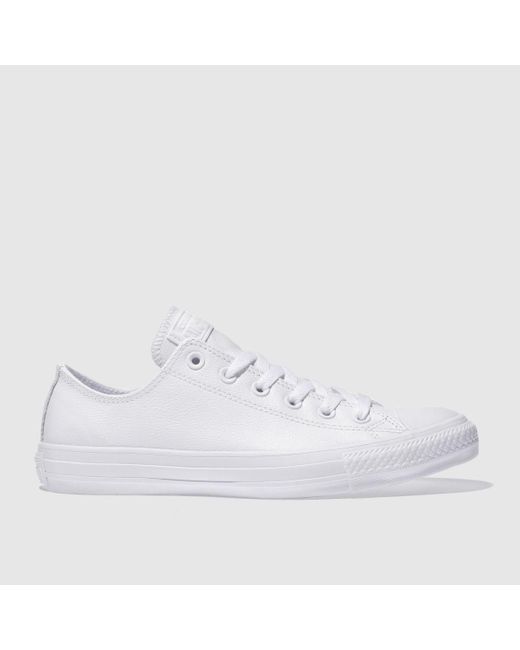 Converse White Chuck Taylor All Star Ox for men