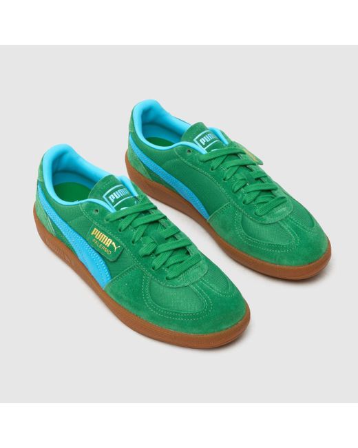 PUMA Green Palermo Trainers