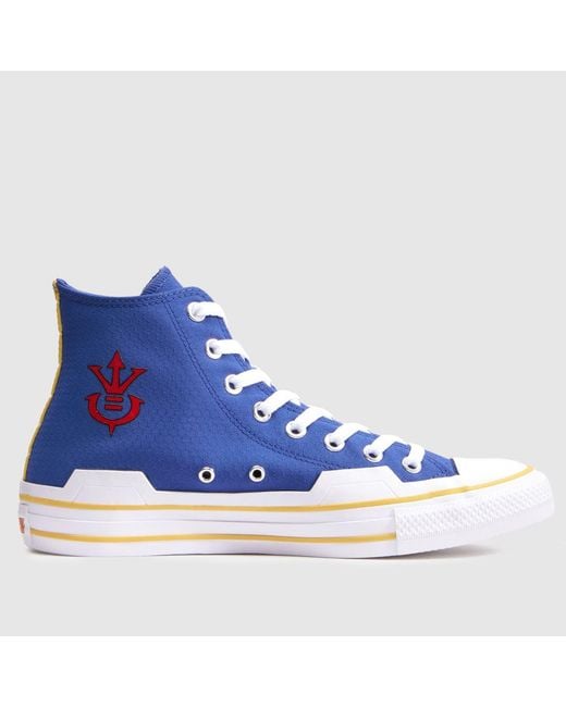 Converse Blue All Star Hi Dragon Ball Z Trainers for men