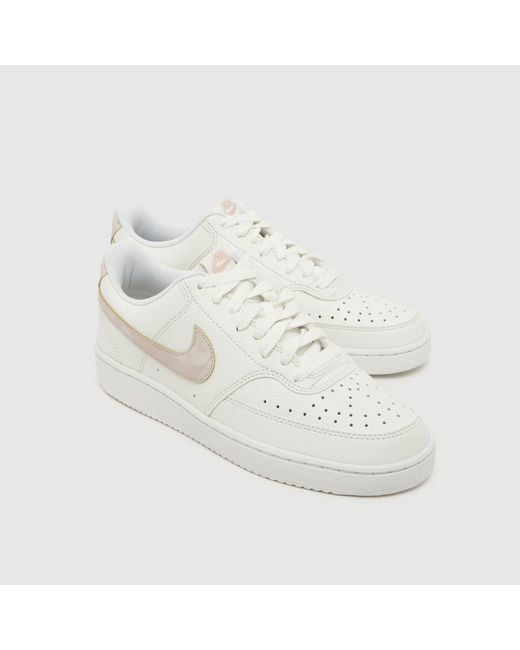 Nike White Court Vision Trainers