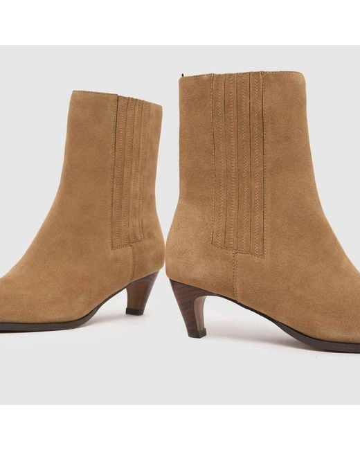Schuh Brown Betsy Suede Formal Boots
