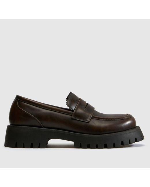 SIMMI Black Eden Loafer Flats