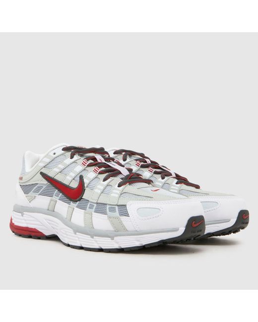 Nike White P-6000 Trainers for men