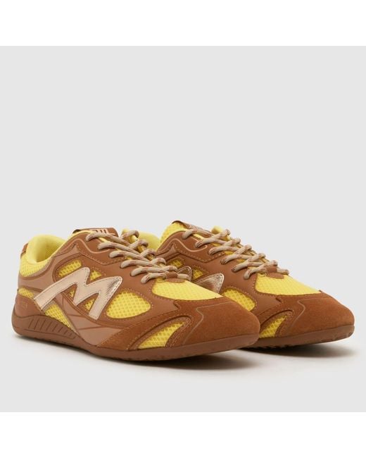 Steve Madden Brown Rally Time Trainers