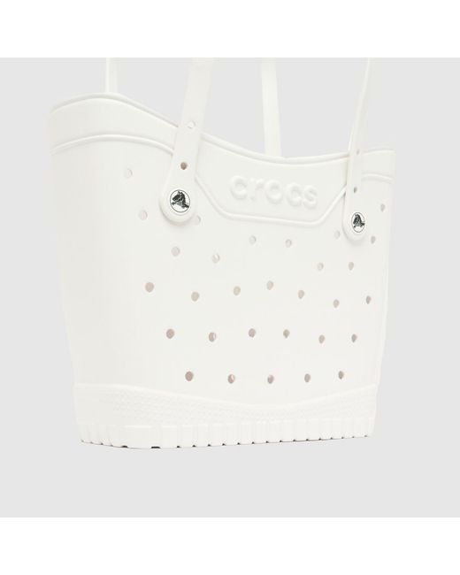 CROCSTM White Medium Tote Bag
