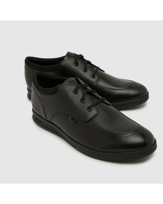 Kickers Black Troiko Lo Shoes for men