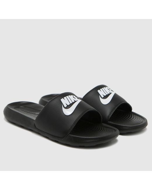 Nike Black Victori Slides for men