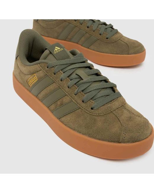 Adidas Green Vl Court 3.0 Trainers