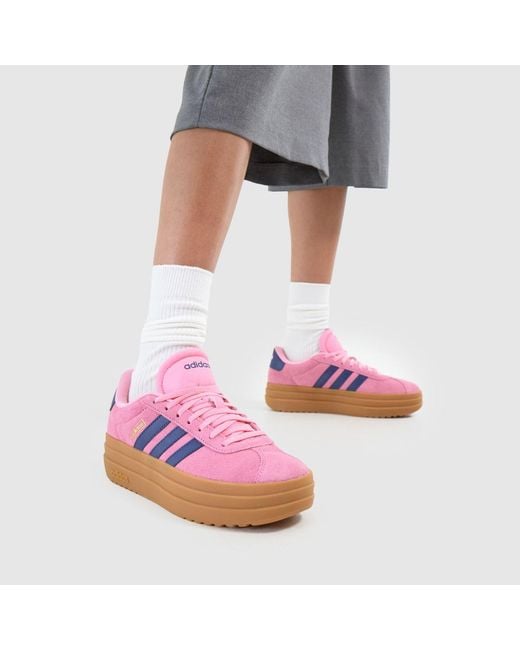 Adidas Pink Vl Court Bold Trainers