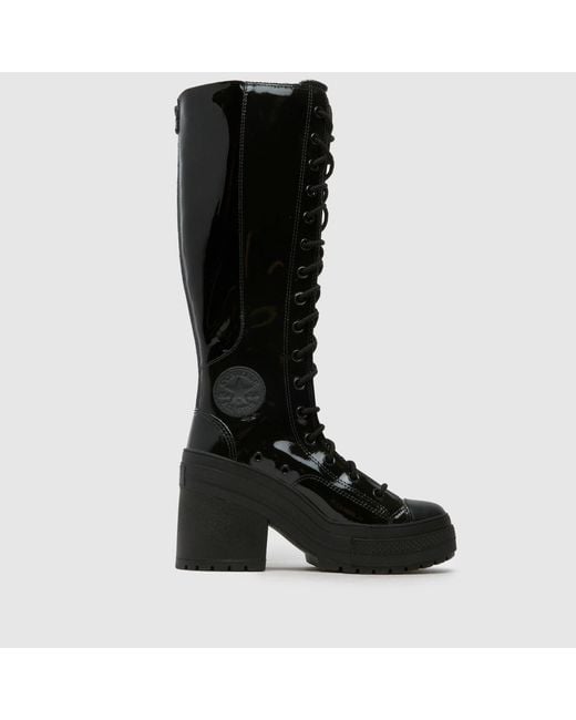 Converse Black De Luxe Heel Xxhi Trainers