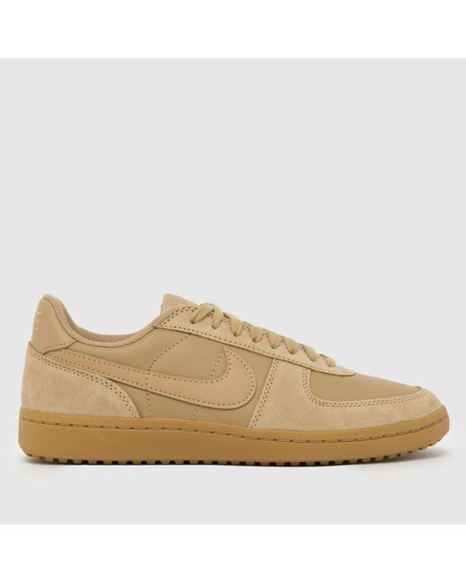 Nike Brown Field General Trainers for men