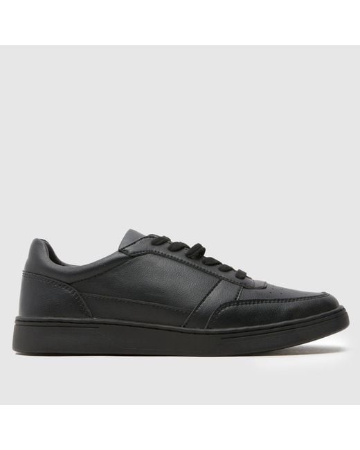 Schuh Black Welby Court Trainers for men