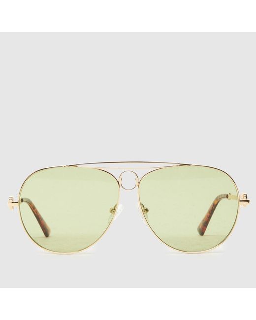 Le Specs Metallic Abracadabra Sunglasses
