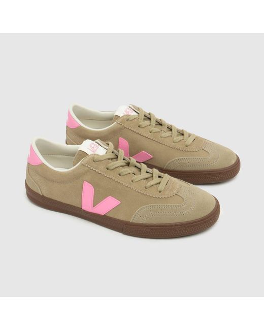 Veja Brown Volley Trainers