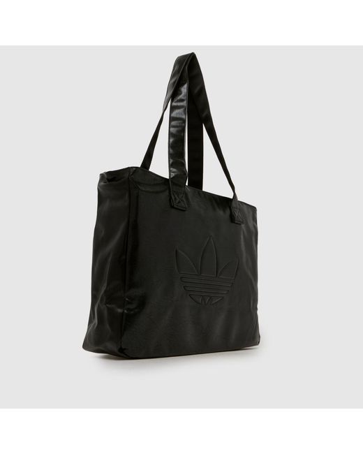 Adidas Black Metallic Shopper Tote Bag