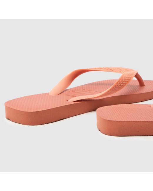 Havaianas Orange Top Senses Flip Sandals