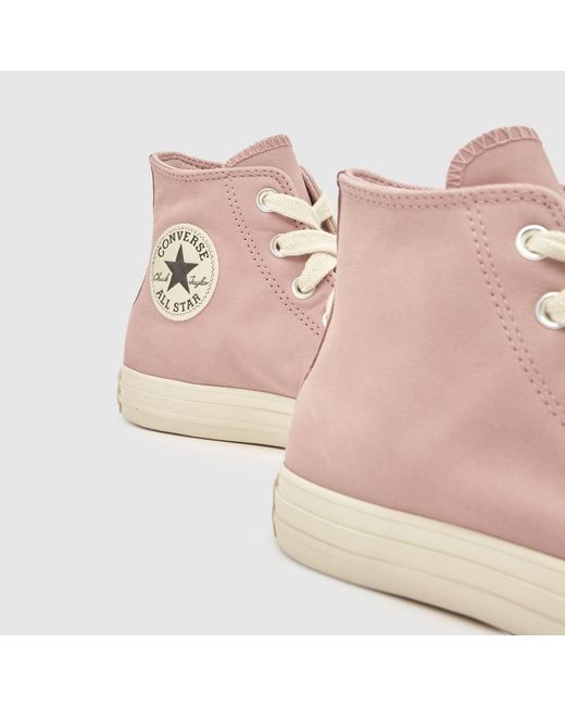 Converse Pink All Star Hi Trainers