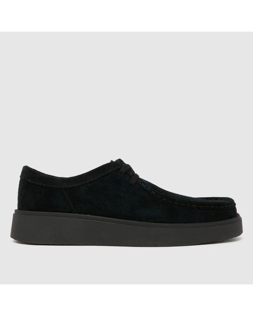 Clarks Black Torview Shoes for men