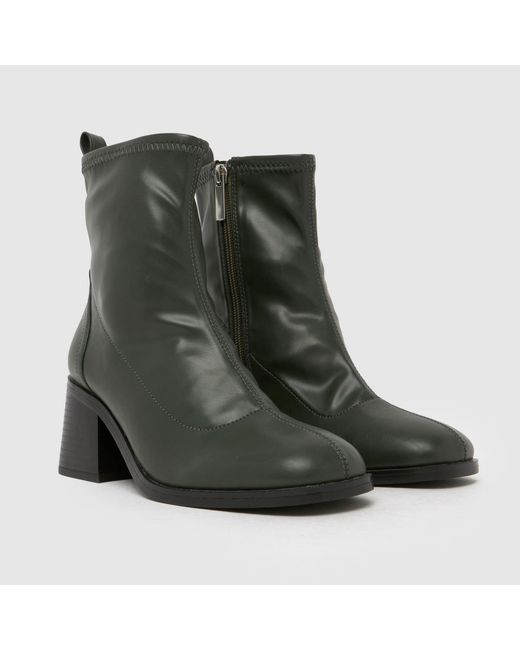 Schuh Green Brie Sock Boots