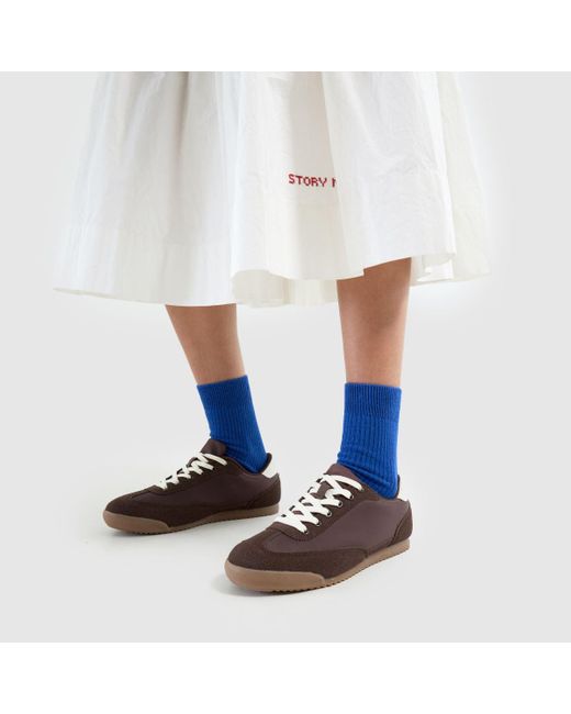 Schuh Brown Miko Slim Sole Trainers
