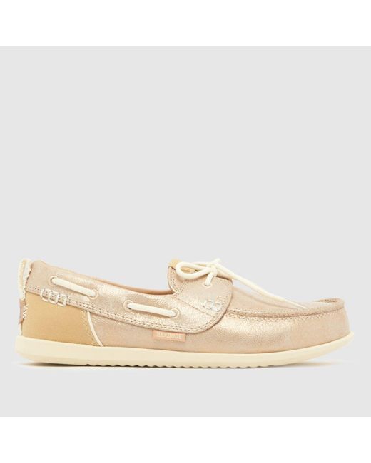 HeyDude Natural Harbor Breeze Lo Trainers